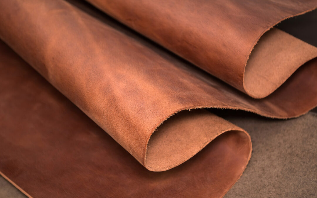 Ethically sourced leather in TL San Martín
